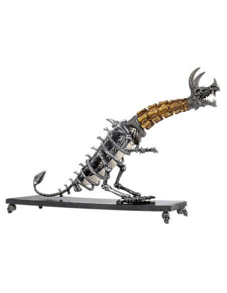 Faca fantástica dragão, com base