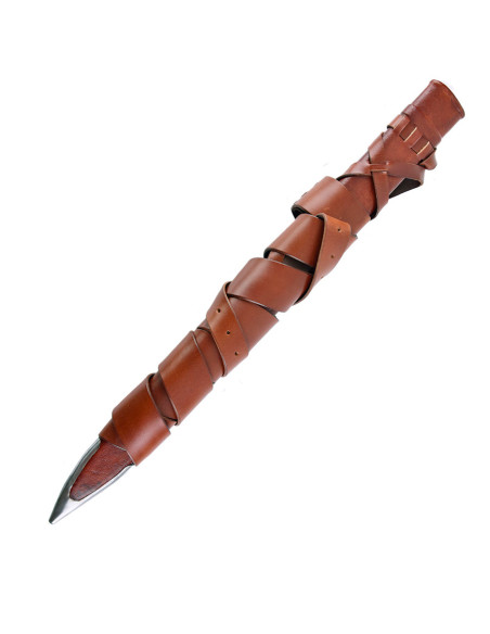 Bainha e cinto para pomo de espada...