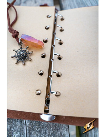 Diário de marinheiro em várias cores