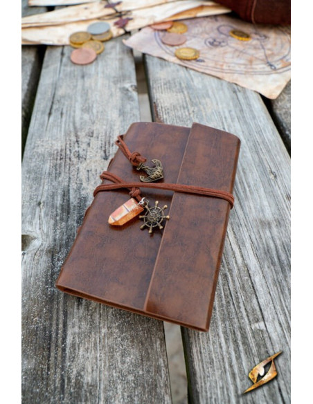 Diário de marinheiro em várias cores