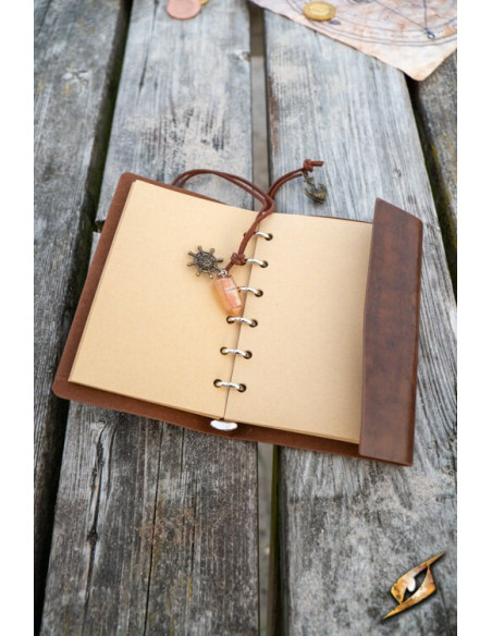 Diário de marinheiro em várias cores