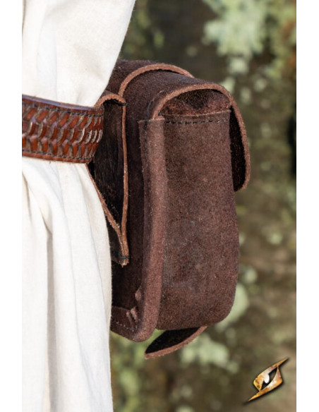 Grande bolsa de guerreiro medieval em...
