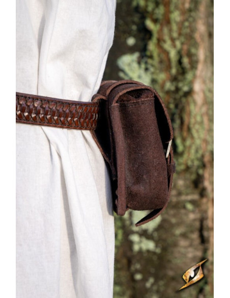 Grande bolsa de guerreiro medieval em...