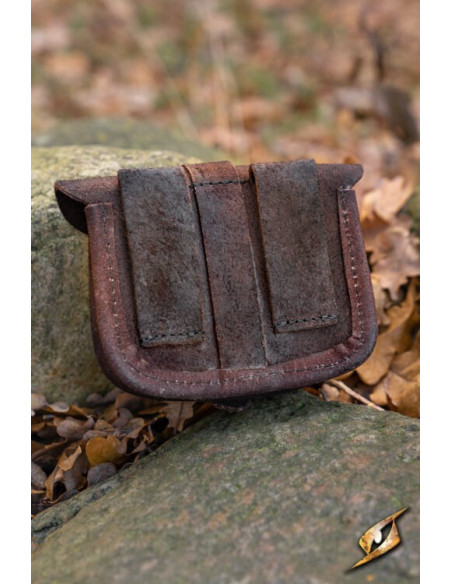 Bolsa pequena de guerreiro medieval...