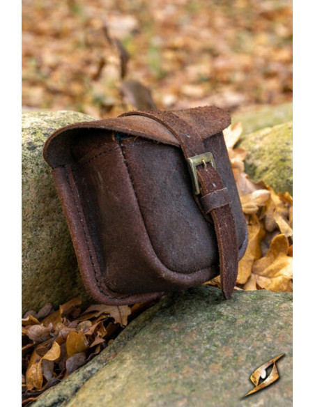 Bolsa pequena de guerreiro medieval...