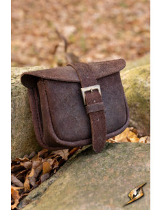 Bolsa pequena de guerreiro medieval em várias cores, 15 x...