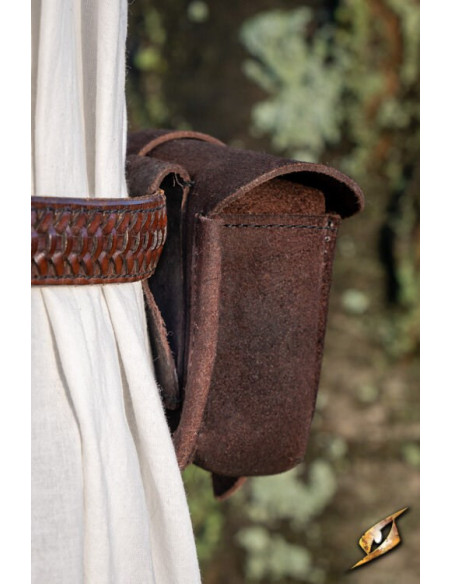 Bolsa pequena de guerreiro medieval...