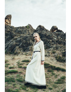 Celta cinto longo de couro modelo Merle, cor preta 2