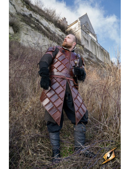 Armadura brigantina do guerreiro...