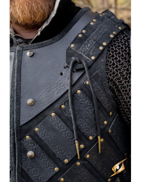 Armadura-brigandine do guerreiro...