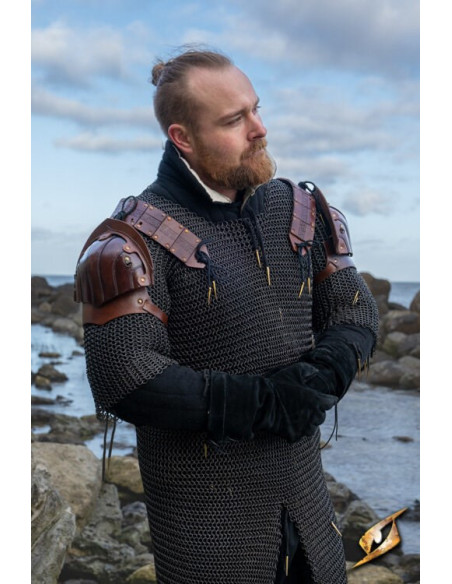 Conjunto de ombreiras lenhador em...