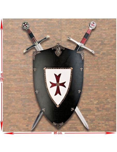 Panóplia do Grão-Mestre do Templo com...