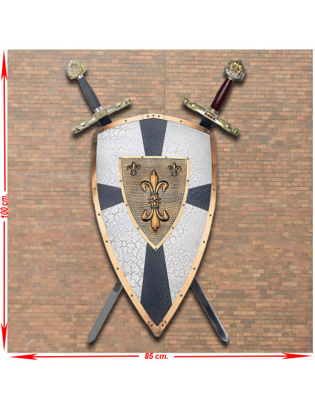 Panóplia de Carlo Magno, rei dos...