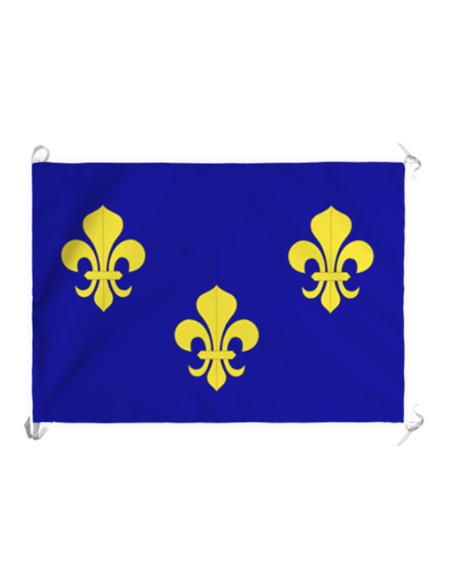 Estandarte-bandeira da França antes...