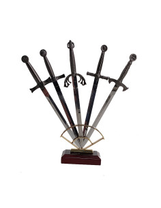 Conjunto de 5 abridores de cartas históricos medievais...