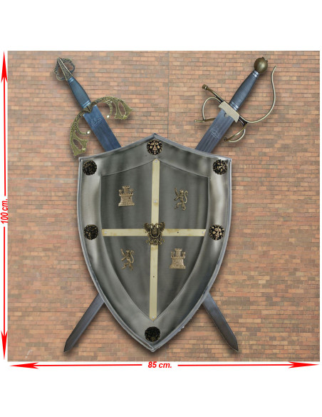 Panóplia rústica do Cid Campeador com...