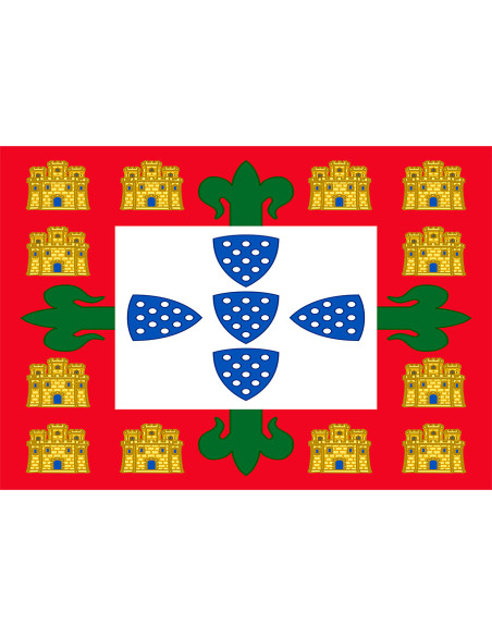 Estandarte-bandeira medieval...