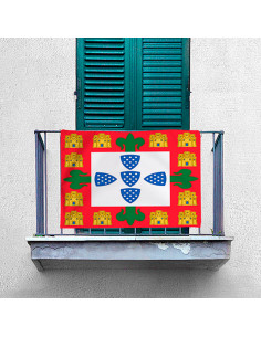 Estandarte-bandeira medieval portuguesa dos séculos... 2