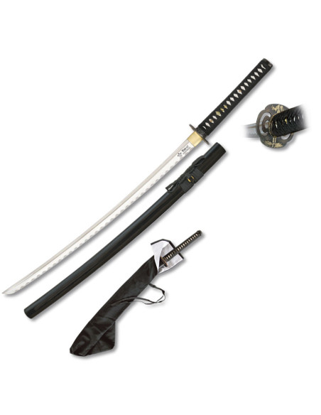 Carbon Steel Katana óleo quente
