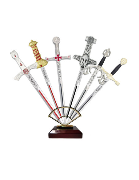 Coleção de 6 abridores de cartas...