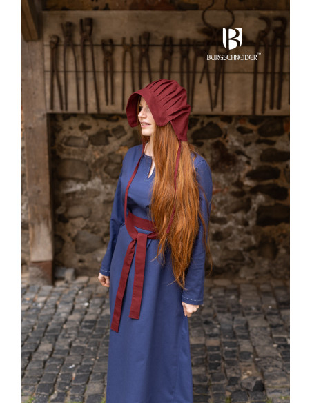 Chapéu de mulher Medieval Bonnet...