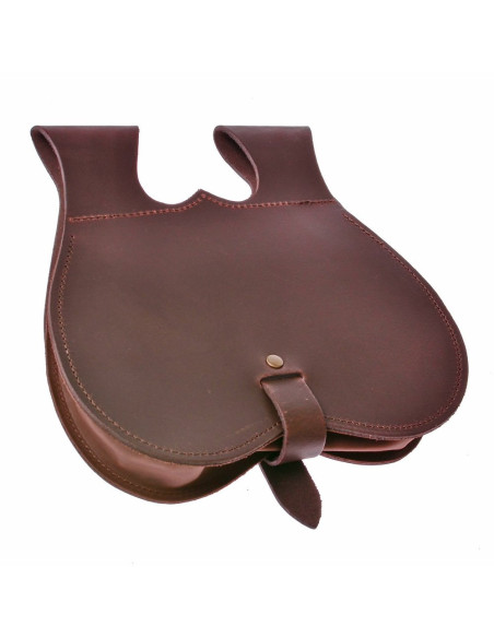 Bolsa de cintura medieval flor de lis...