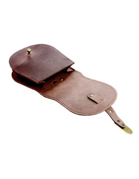 Bolsa de cintura medieval flor de lis...