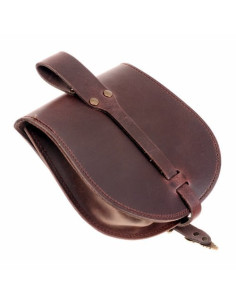 Bolsa de cintura medieval flor de lis (21x15,5 cm.) 2