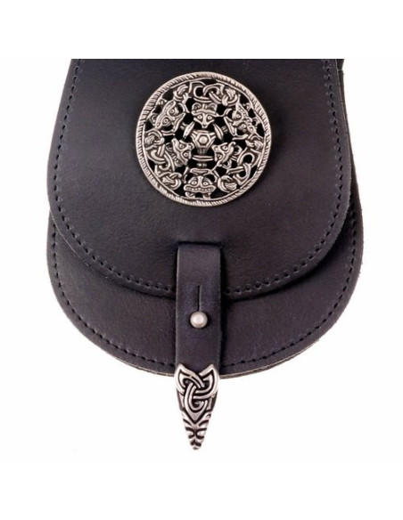 Pochete Viking estilo Borre (16x13 cm.)