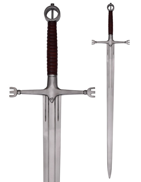 Espada Gallowglass irlandesa de duas...