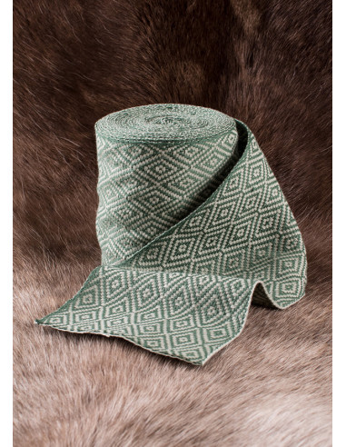 Winingas Roscadas Vikingas, cor verde-natural