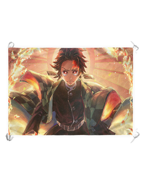 Banner-Flag Demon Slayer por Tanjiro...