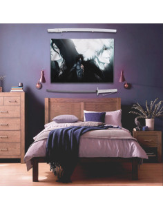 Bleach Tensa Zangetsu Hollow Ichigo Banner e Pacote Katana 2