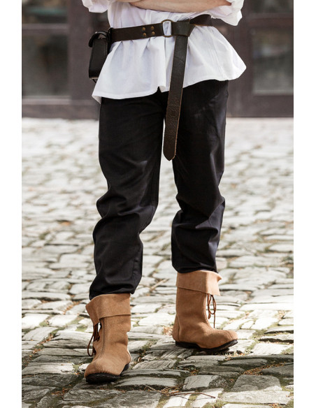 Cinto de pele com padrão celta, cor...