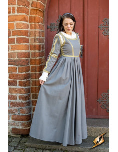 Vestido Medieval Lucrecia Storm Grey 2