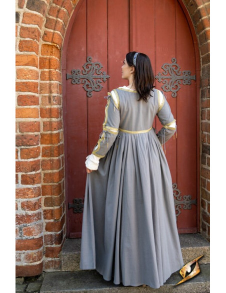 Vestido Medieval Lucrecia Storm Grey