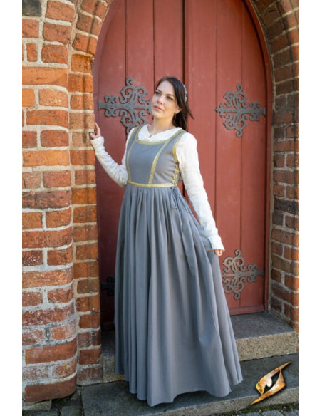 Vestido Medieval Lucrecia Storm Grey