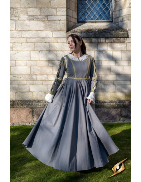 Vestido Medieval Lucrecia Storm Grey