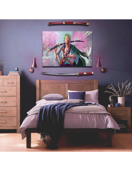 Panóplia composta pela Katana Zoro de...