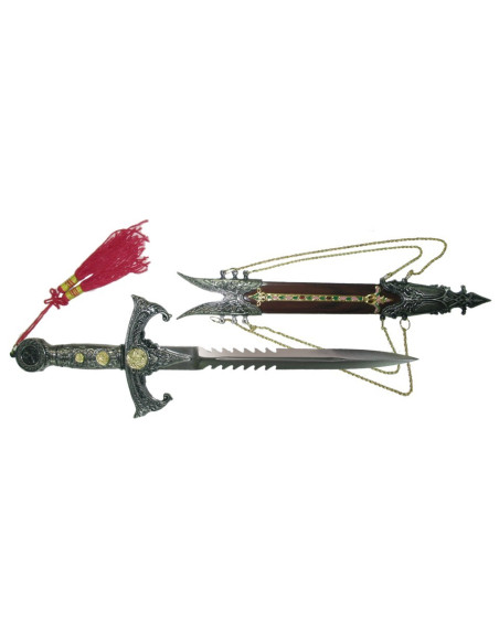 punhal com bainha Templar