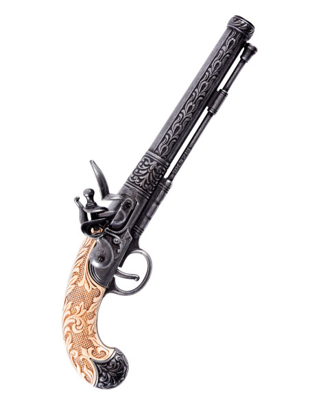 Pistola belga, Liège, pederneira,...