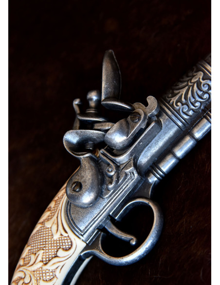 Pistola belga, Liège, pederneira,...