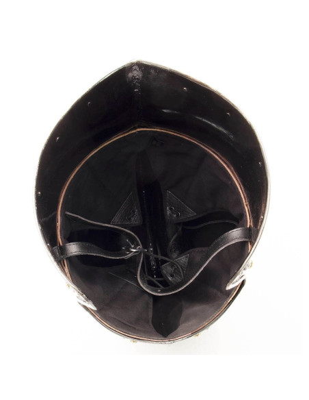 Capacete medieval tipo Barbuta sem...