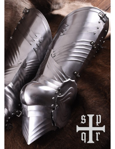 Armadura Gótica Alemã S. XV para pernas, casal 2