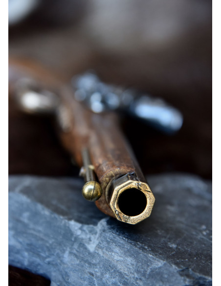 Pistola francesa de pederneira...