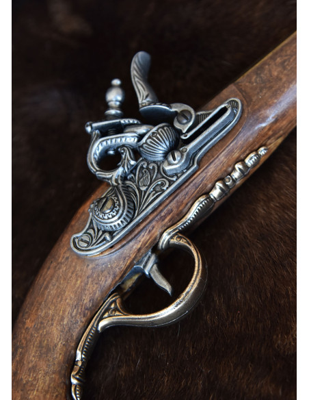Pistola francesa de pederneira...