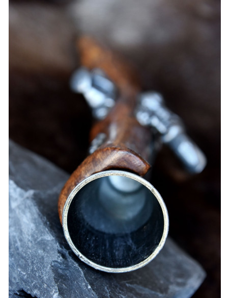 Pistola de pederneira tipo Trabuco...