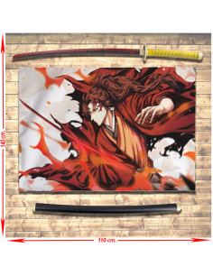 Pack Banner e katana de Yoriichi Tsugikuni, Demon Slayer