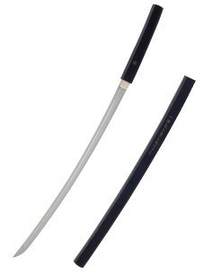 Katana Shirasaya tipo John Lee, acabamento preto 2