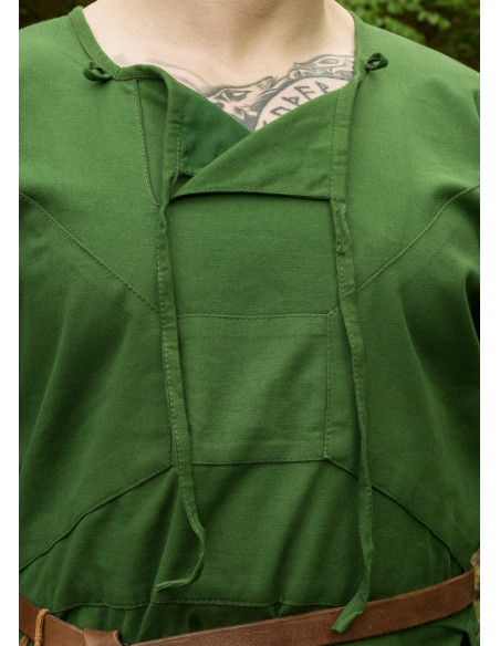 Túnica viking mangas compridas modelo...